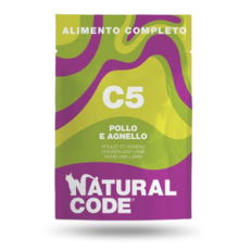 Natural Code Cat Umido Busta Gr 70 - C05 POLLO AGNELLO