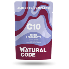 Natural Code Cat Umido Busta Gr 70 - C10 TONNO PROSCIUTTO