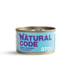 Natural Code Cat Umido Lattina Sterilized Tonno Gr 85