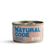 Natural Code Cat Umido Lattina Sterilized Tonno Gr 85 - 4 ALICI