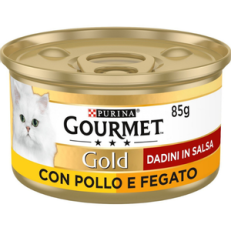 Gourmet Gold Gr 85 - DADINI POLLO FEGATO