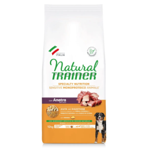 Trainer Sensitive Dog Secco Adult Med/max Anatra - immagine 3