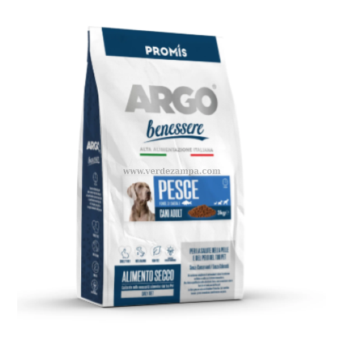Argo Dog Secco Benessere Pesce Kg 3 - immagine 3