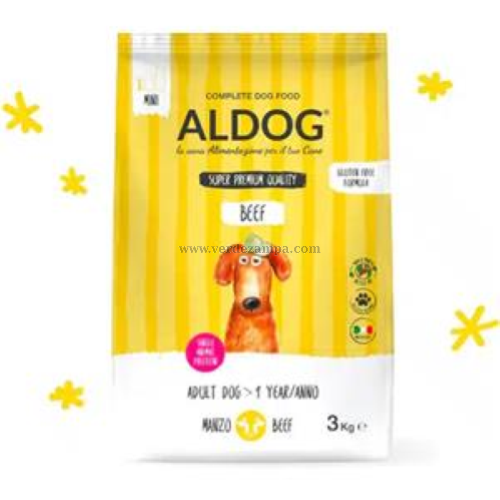 Aldog Adult Mini Manzo Kg 3 - immagine 3