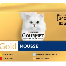 Gourmet Gold Multipack Mousse Gr 85 Pz 24
