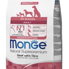 Monge Dog Secco Adult All Breeds Manzo - KG 12