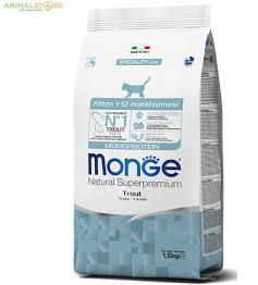 Monge Cat Secco Kitten Trota