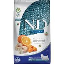 Farmina N&d Dog Secco Adult Mini Ocean Merluzzo - PUMPKIN ZUCCA E ARANCIA KG 2,5