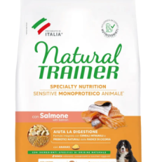 Trainer Sensitive Dog Secco Puppy Med/max Salmone - KG 12