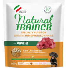 Trainer Sensitive Dog Secco Adult Mini Agnello - GR 800