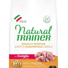 Trainer Sensitive Dog Secco Adult Med/max Coniglio - KG 3