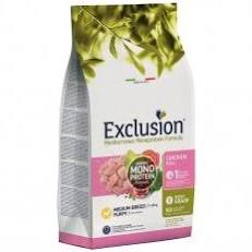 Exclusion Dog Secco Mediterraneo Puppy Medium Pollo