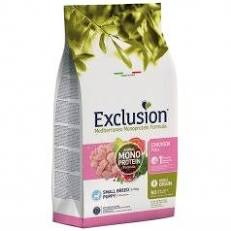 Exclusion Dog Secco Mediterraneo Puppy Small Pollo - KG 2
