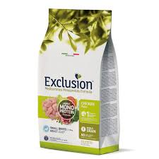 Exclusion Dog Secco Mediterraneo Adult Small Pollo - KG 2