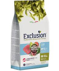 Exclusion Dog Secco Mediterraneo Puppy Small Tonno - GR 500