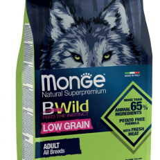 Monge Bwild Low Grain Adult Cinghiale