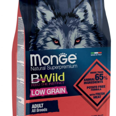 Monge Bwild Low Grain Adult Cervo - KG 12