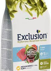 Exclusion Dog Secco Mediterraneo Puppy Medium Tonno