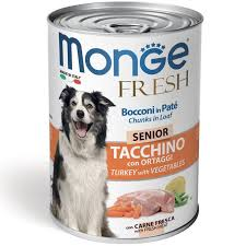 Monge Dog Umido Lattina Fresh Gr 400 - ADULT ANATRA