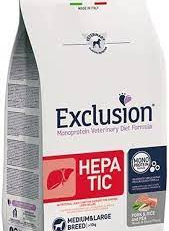 Exclusion Dog Secco Diet Hepatic Med/large Maiale - KG 2