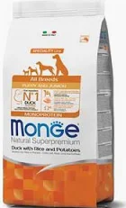 Monge Dog Secco Puppy All Breeds - ANATRA KG 2,5