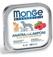 Monge Dog Umido Vaschetta Monoprotein Grain Free Gr 150