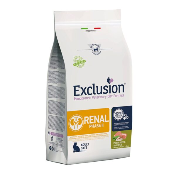Exclusion Cat Secco Diet Renal Maiale Piselli Fase 2