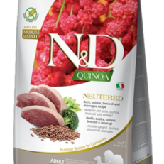 Farmina N&d Dog Secco Adult Med/maxi Quinoa Neutered Anatra