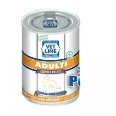 Vet Line Dog Umido Lattina Adult Gr 400 - CERVO