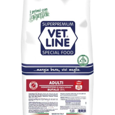 Vet Line Dog Secco Adult Bufalo - KG 3