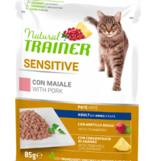 Trainer Natural Cat Busta Sensitive Gr 85 - MAIALE