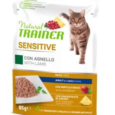 Trainer Natural Cat Busta Sensitive Gr 85 - AGNELLO