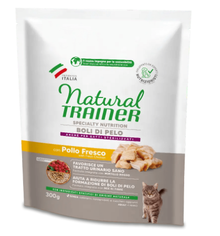 Trainer Natural Cat Hairball Boli Di Pelo Pollo