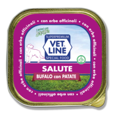 Vet Line Dog Umido Vaschetta Salute Adult Pate' Gr 150 - BUFALO