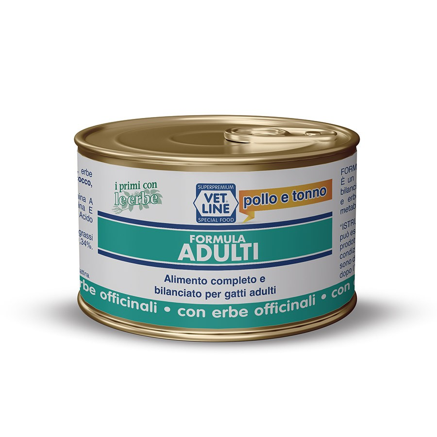Vet Line Cat Umido Lattina Pate' E Gr 85