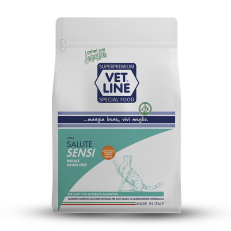 Vet Line Cat Secco Salute Sensi Maiale Grain Free - GR 400