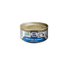 Vet Line Cat Umido Lattina Naturale Gr 70 - COCKTAIL DI PESCE