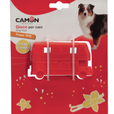 Camon Ad0456 Gioco Cane, Autobus In Foam Tpr, 10,5x6cm-