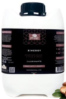 Oh Pet Shampoo Sinergy Argan E Fico D'india Tanica Lt 5