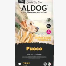 Aldog Adult Med/large Fuoco Maiale - GRAIN FREE KG 10
