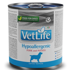 Farmina Vet Life Dog Umido Lattina Hypoallergenic Gr 300 - MAIALE