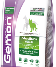 Gemon Dog Secco Adult All Breeds Agnello