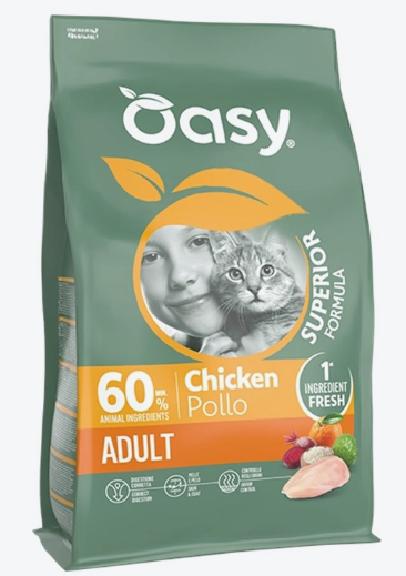 Oasy Cat Adult Pollo Kg 1,5