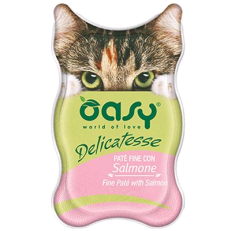 Oasy Cat Delicatesse Salmone Gr 85
