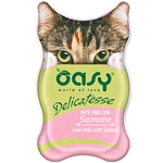 Oasy Cat Delicatesse Salmone Gr 85 - immagine 2