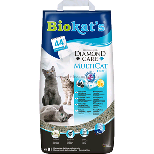 Biokat's Diamond Care Multicat Lt 8 - immagine 3