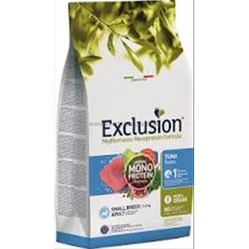 Exclusion Dog Secco Mediterraneo Adult Small Tonno - immagine 3