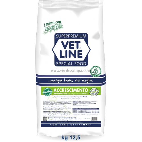 Vet Line Dog Secco Accrescimento Pesce - immagine 3