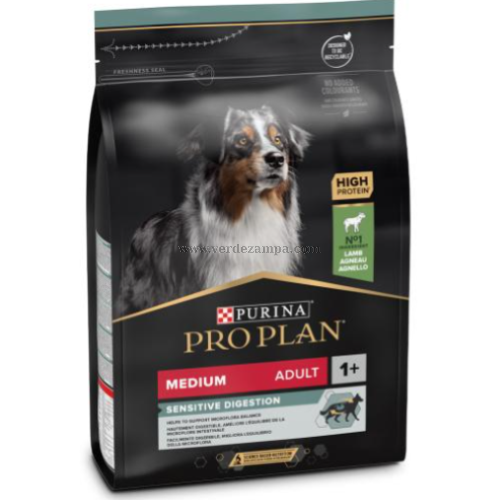Proplan Dog Secco Adult Medium Digestion Agnello Kg 14+2,5 - immagine 3