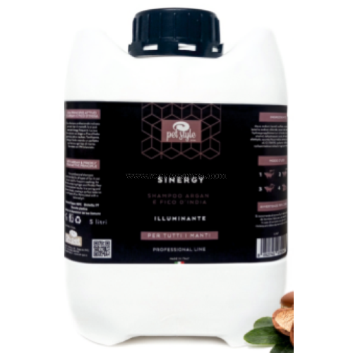Oh Pet Shampoo Sinergy Argan E Fico D'india Tanica Lt 5 - immagine 3